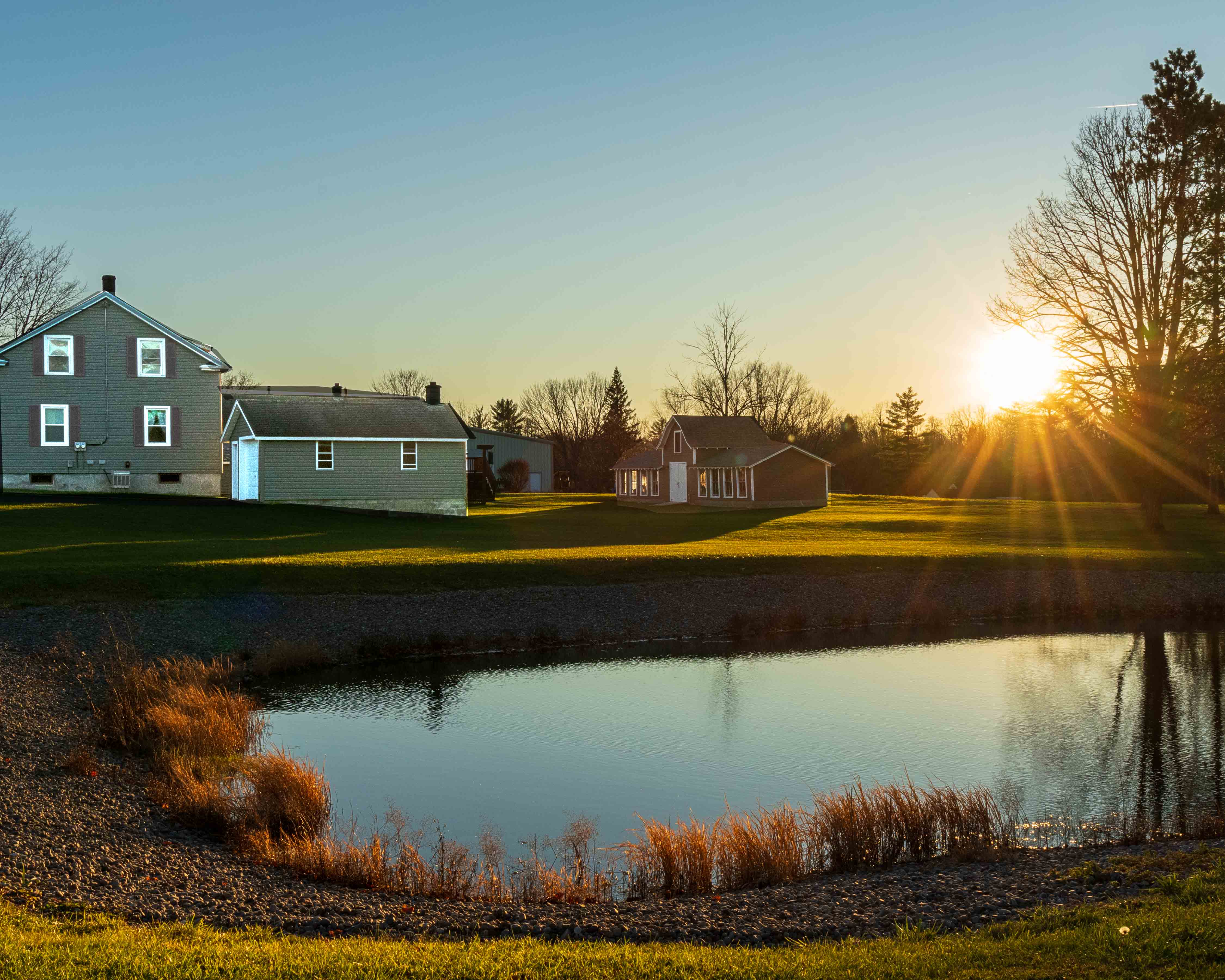 Exterior - Property Vernon, NY property-home-out buildings- pond, real estate services Verona, NY